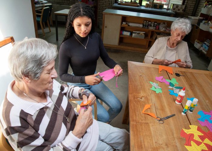 Foto dagbesteding Convivio creatief