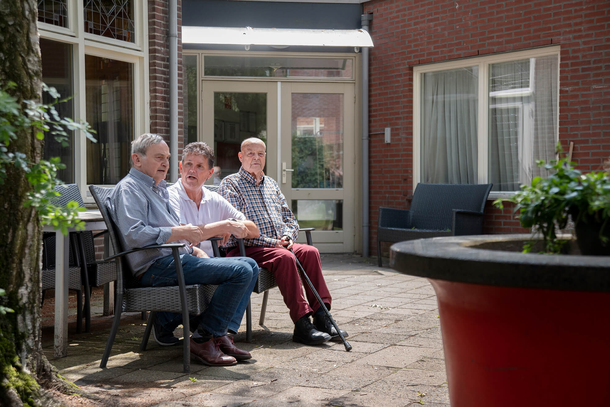 Huis Convivio tuin Huis Convivio tuin
