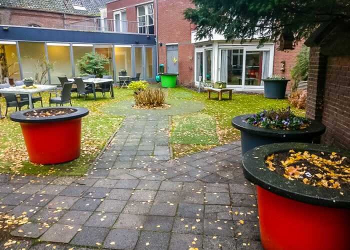 Binnentuin Huis Convivio