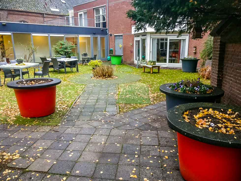 Binnentuin Huis Convivio